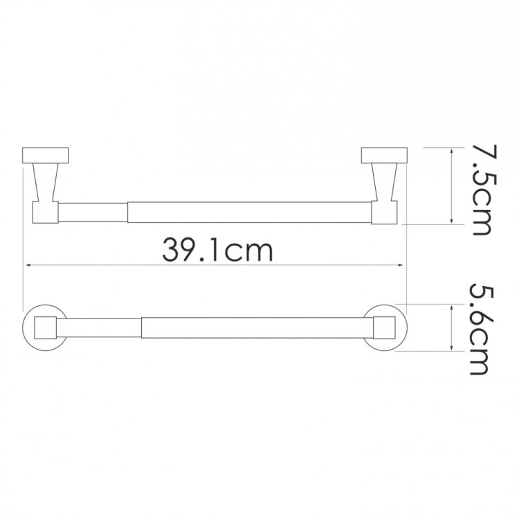 WasserKRAFT Isen K-4091 (ранее К-4022D) Держатель бумажных полотенец