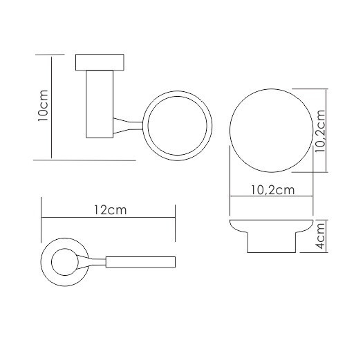 WasserKRAFT K-28229  Мыльница