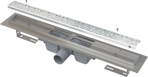 Водоотводящий желоб Antivandal с решеткой Alcadrain APZ11