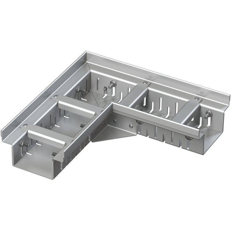 Дренажный угловой желоб 100 мм регулируемый, нержавеющая сталь Alcadrain ADZ302VR