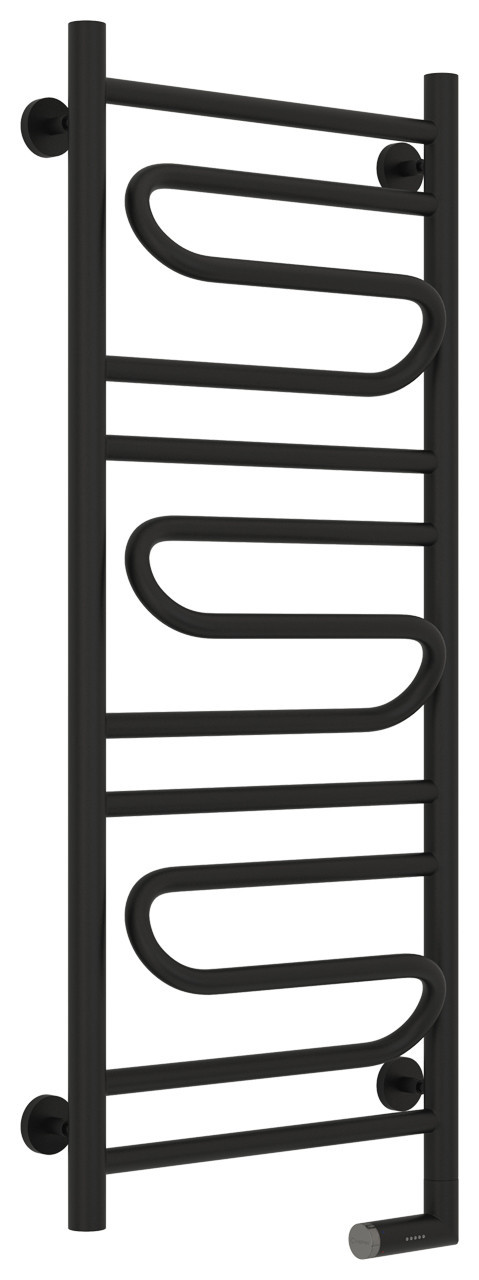 Полотенцесушитель электрический Сунержа Элегия 2.0 1000х400 МЭМ правый Матовый чёрный