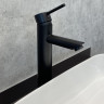 COMFORTY. Смеситель для раковины, картридж 35 мм, черный матовый, FC018B-CMT