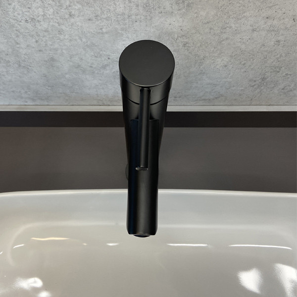 COMFORTY. Смеситель для раковины, картридж 35 мм, черный матовый, FC018B-CMT