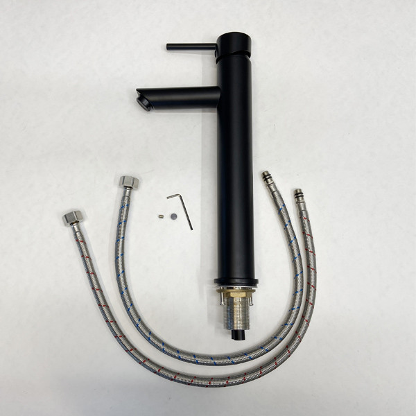 COMFORTY. Смеситель для раковины, картридж 35 мм, черный матовый, FC018B-CMT