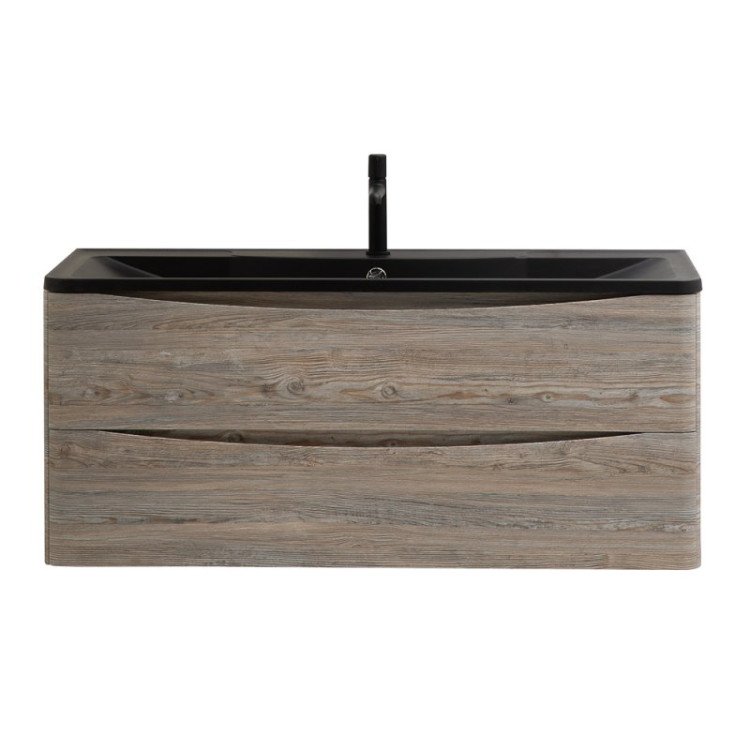 Раковина из искусственного камня, 1200х455х145 BelBagno BB1200/455-LV-ART-ALR-NERO