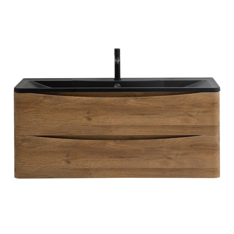 Раковина из искусственного камня, 1200х455х145 BelBagno BB1200/455-LV-ART-ALR-NERO