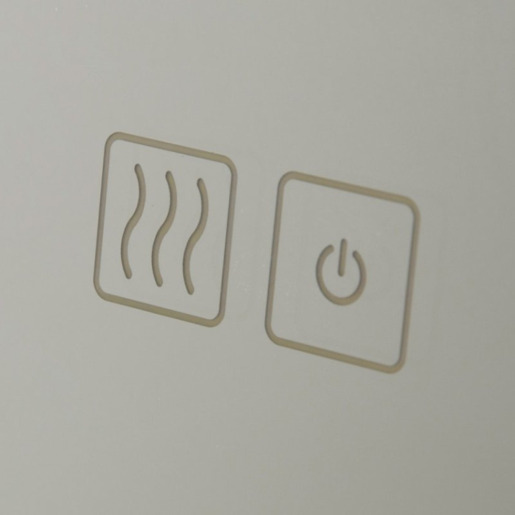 Зеркало со встроенной подсветкой, сенсорным выключателем и подогревом, 12V, 220-240V Cezares CZR-SPC-GIUBILEO-1000-800-TCH-WARM