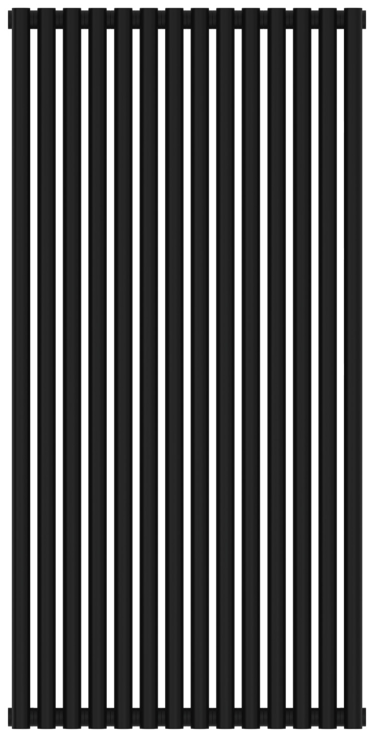 Отопительный радиатор Сунержа Эстет-00 1200х630 14 секций Матовый чёрный