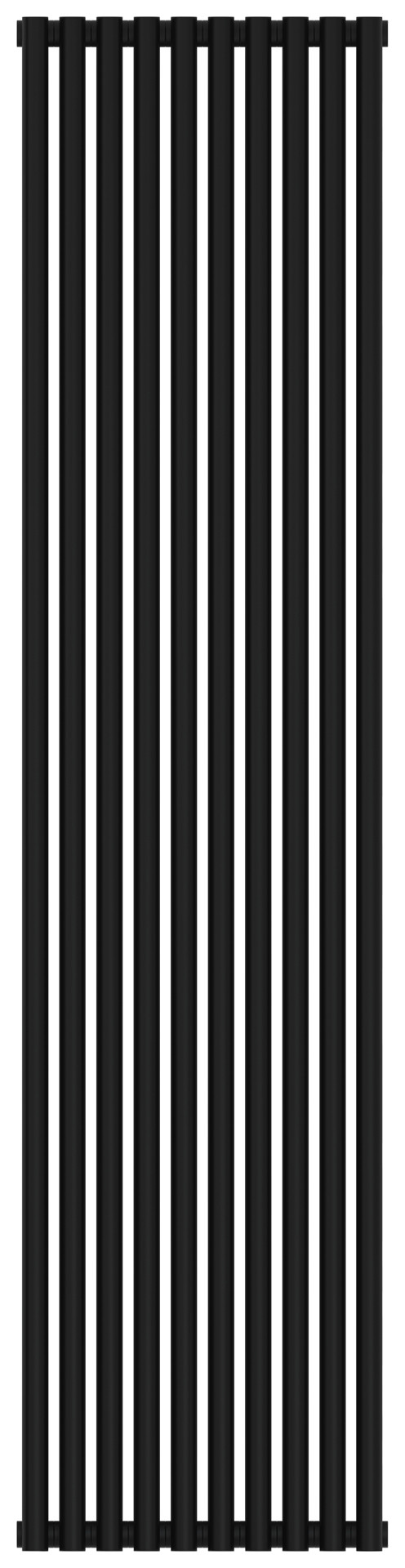 Отопительный радиатор Сунержа Эстет-00 1800х450 10 секций Матовый чёрный