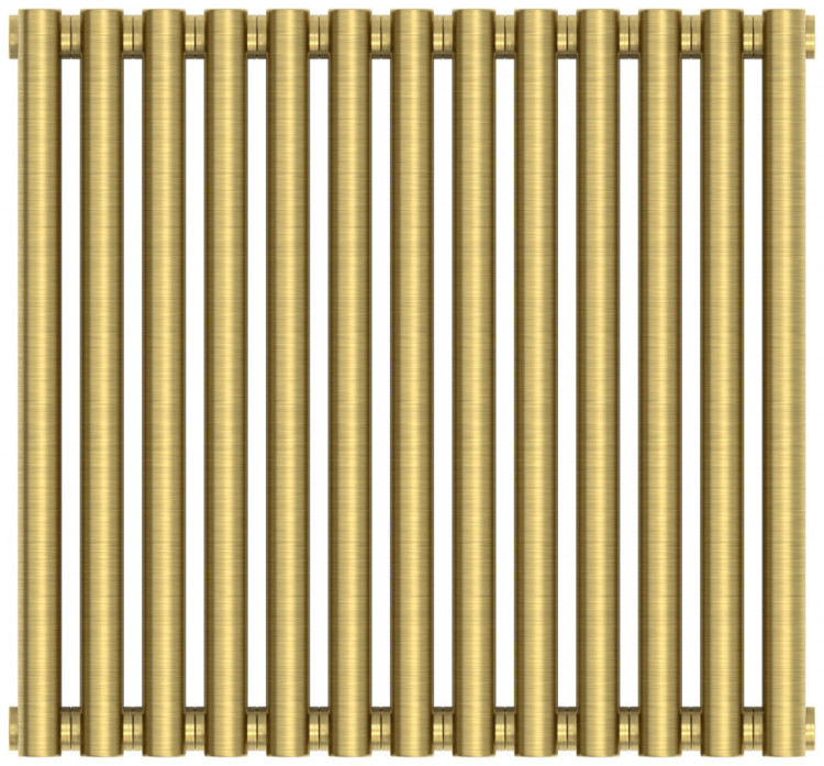 Отопительный радиатор Сунержа Эстет-00 500х585 13 секций Состаренная латунь