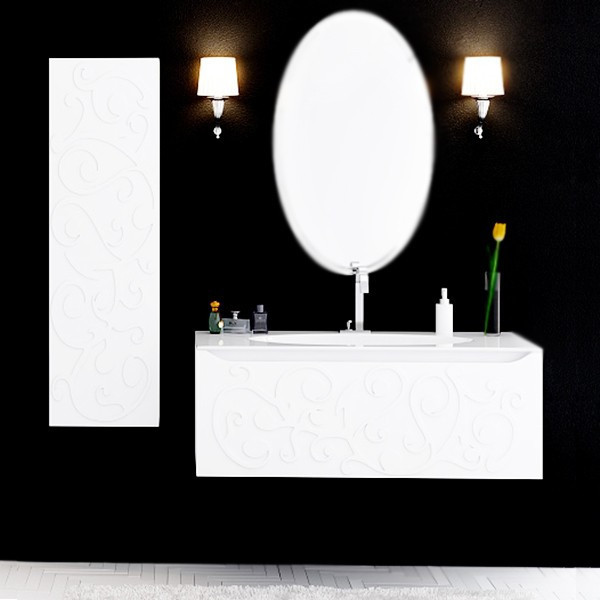 Тумба под раковину Aqwella Элеганс 100 подвесная