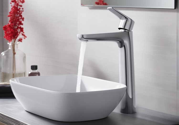 Смеситель для раковины 230, без донного клапана Aquatek AQ1104CR БЕТТА