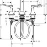 Смеситель для раковины Hansgrohe Metropol Classic 31331000
