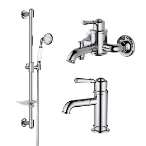 Душевой комплект наружного монтажа Aquatek КЛАССИК AQ1530CR