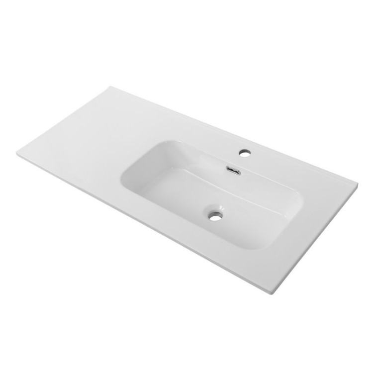 Мебельная ручка ECO (15 см) для дверцы базы ECO-CER-N-1000(1200)-2C-1A-SO-L(R) 1 штука Cezares RS156BL.3/96