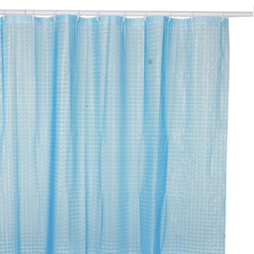 Штора для ванны Fixsen PE3003C blue 180х180