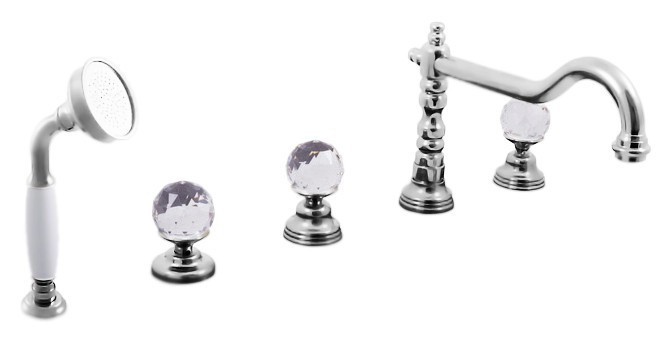 Смеситель на борт ванны Rav Slezak Brilliance164.5P