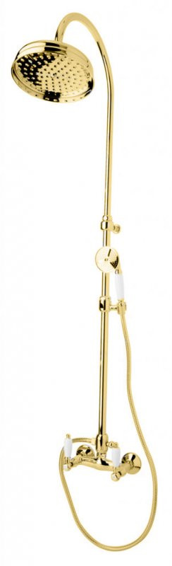 Душевая стойка со смесителем,верхним и ручным душем Cezares FIRST-CD-03/24-Bi