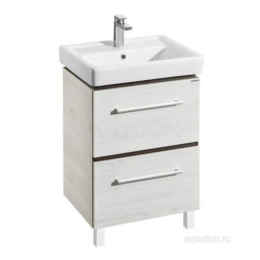 Тумба под раковину Aquaton Ронда PRO 60 дуб сом 1A205001RSC20