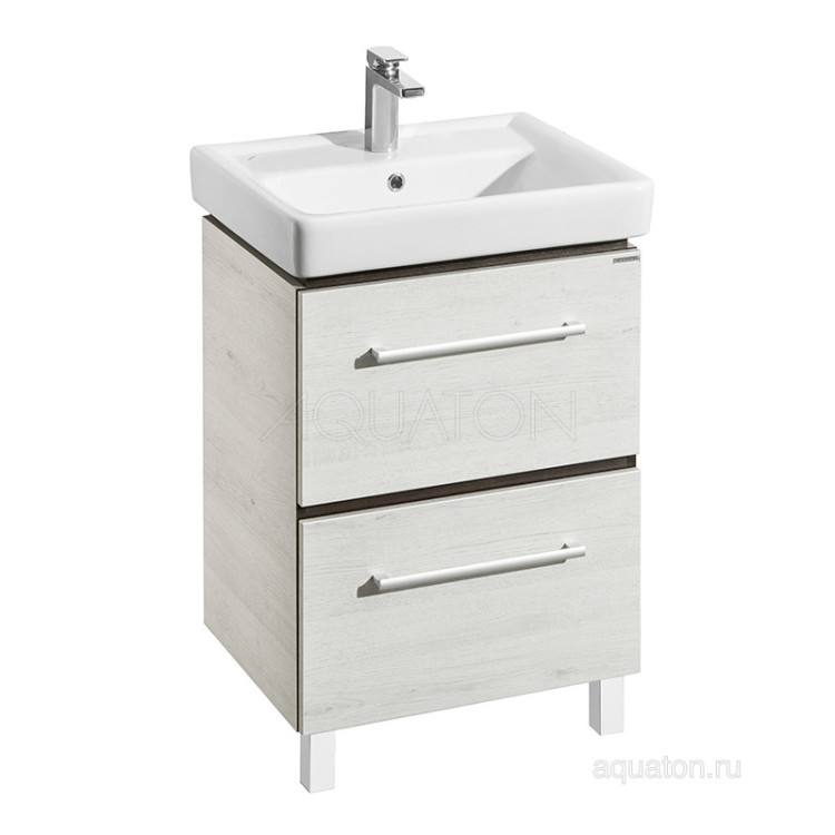 Тумба под раковину Aquaton Ронда PRO 60 дуб сом 1A205001RSC20