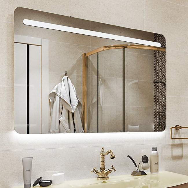 Зеркало МОДЕРН 120см (h-70) с подсветкой