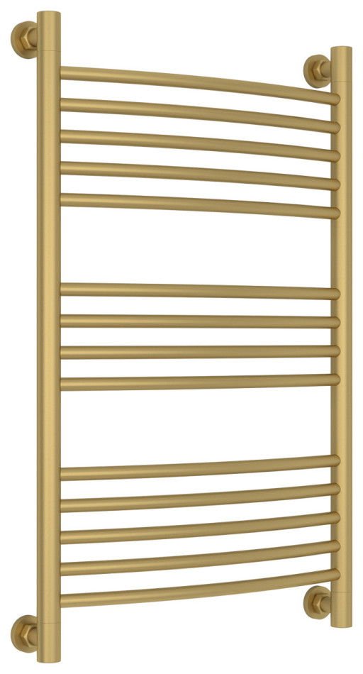 Полотенцесушитель водяной Сунержа Богема+ выгнутая 800х500 Матовое золото