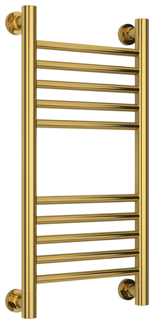 Полотенцесушитель водяной Сунержа Богема+ прямая 600х300 Золото