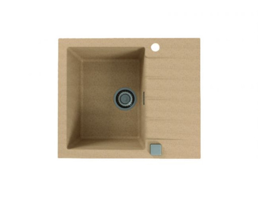 Мойка ALVEUS GRANITAL CADIT 10 BEIGE - G55 590 X 500  1X в комплекте с сифоном 1132823,