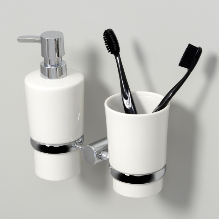 WasserKRAFT K-28289 Держатель стакана и дозатора