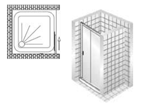 Дверь в душевой проем Vegas Zeus P 120