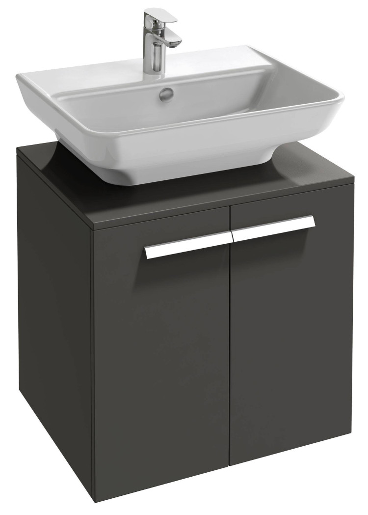 Мебель под раковину 60 см, 2 дверцы Jacob Delafon STRUKTURA EB1384-N18