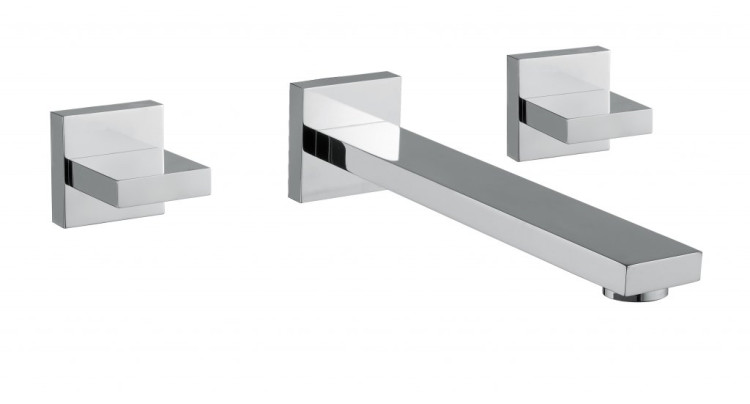 Смеситель для раковины встраиваемый на три отверстия Cezares UNIKA-BLI3-03/24
