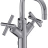 Двухвентильный смеситель для раковины с донным клапаном Jacob Delafon PURIST E14594-3-CP