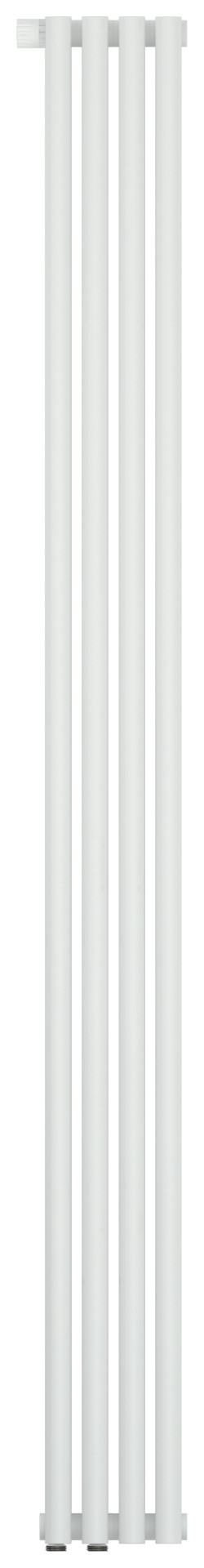 Отопительный радиатор Сунержа Эстет-0 EU50 левый 1800х180 4 секции Матовый белый