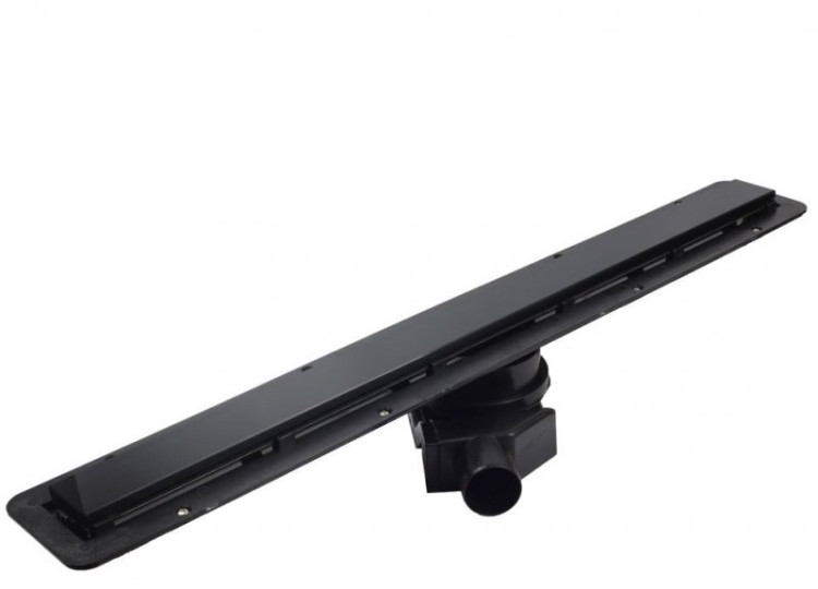 Душевой лоток Pestan Confluo Frameless Line 750 Black Glass Cezares 13701205