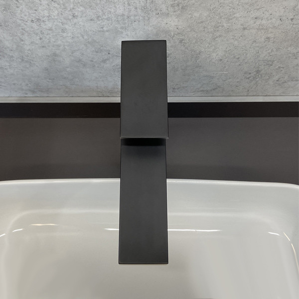 COMFORTY. Смеситель для раковины, картридж 35 мм, черный матовый, FC045B-CMT