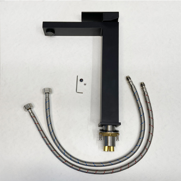 COMFORTY. Смеситель для раковины, картридж 35 мм, черный матовый, FC045B-CMT