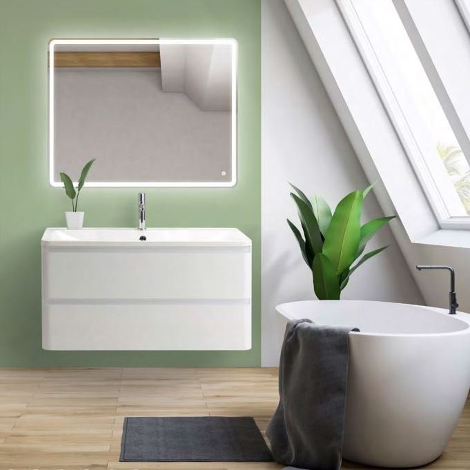 База под раковину подвесная с двумя выкатными ящиками, 1200x450x500 Cezares ALBANO-1200-2C-SO-BL