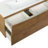 База под раковину подвесная с двумя выкатными ящиками, 1100x450x600 BelBagno MARINO-H60-1100-2C-SO-RW-P