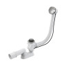Alcaplast Сифон для ванны автомат комплект металл/металл длина 57 см, A55K-RU-01
