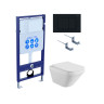 Комплект унитаз + инсталляция Aquatek SET AQUATEK ЛИРА-012 4в1