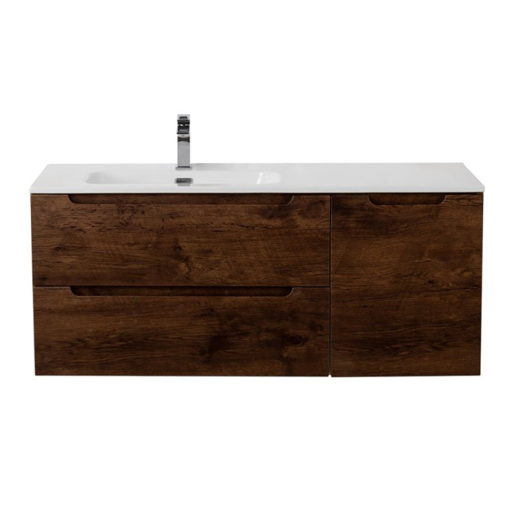 Керамическая раковина, чаша слева 1210x460x175 BelBagno BB1200ETL-L