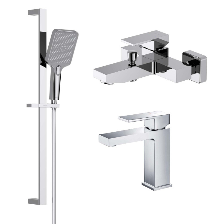 Душевой комплект наружного монтажа Aquatek ЛИБРА AQ1630CR