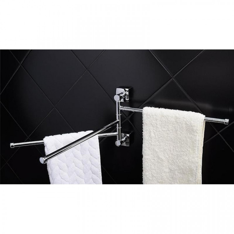 Держатель для полотенец Fixsen Kvadro FX-61302A-3