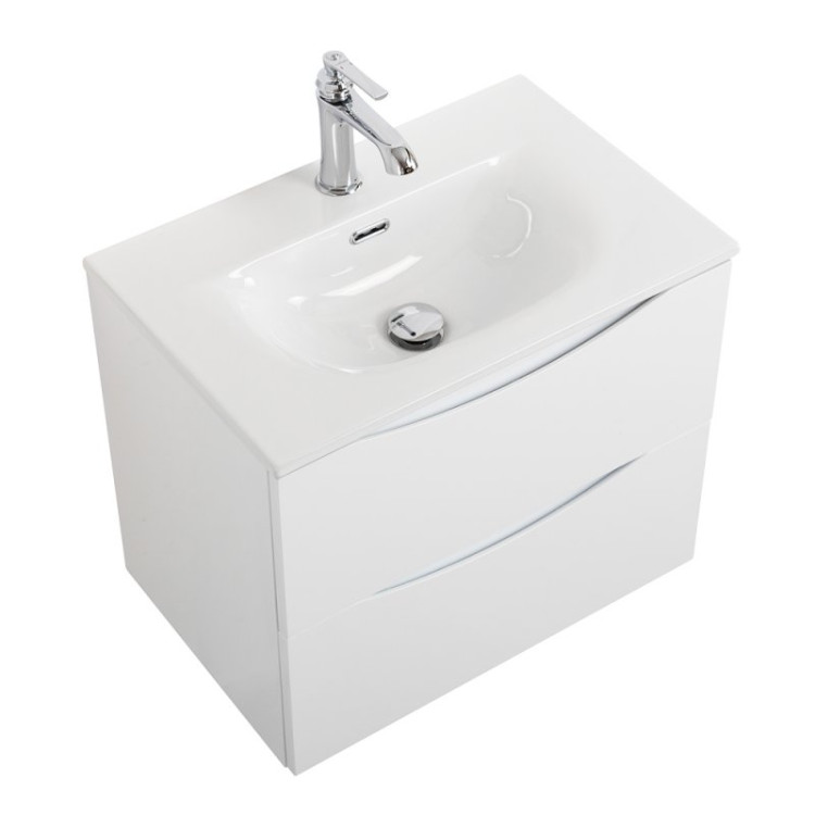 База под раковину подвесная с двумя выкатными ящиками BelBagno MARINO-CER-MINI-600-2C-SO-RG-P