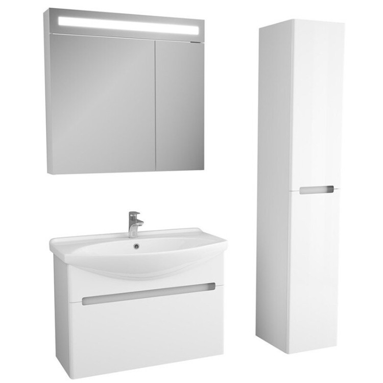 Тумба под раковину Owl 1975 Lagerta 85 подвесная