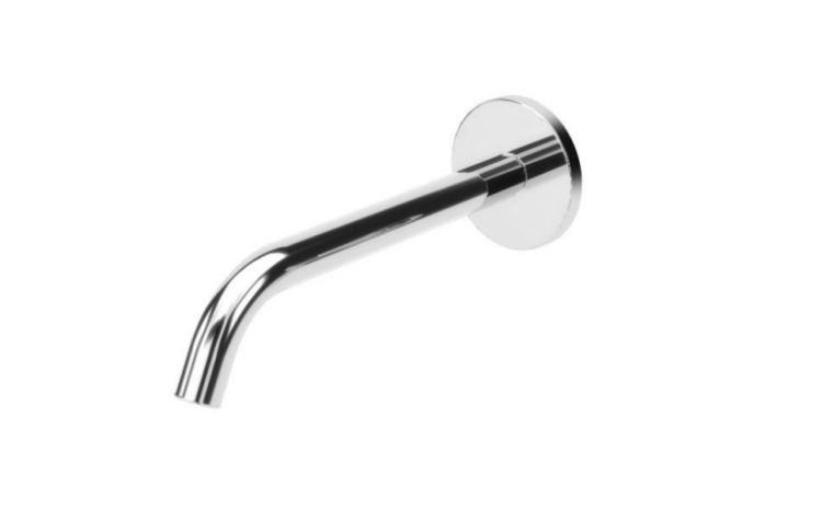 Излив для встраеваемого смесителя 15 см Cezares LEAF-SCL-15-SR