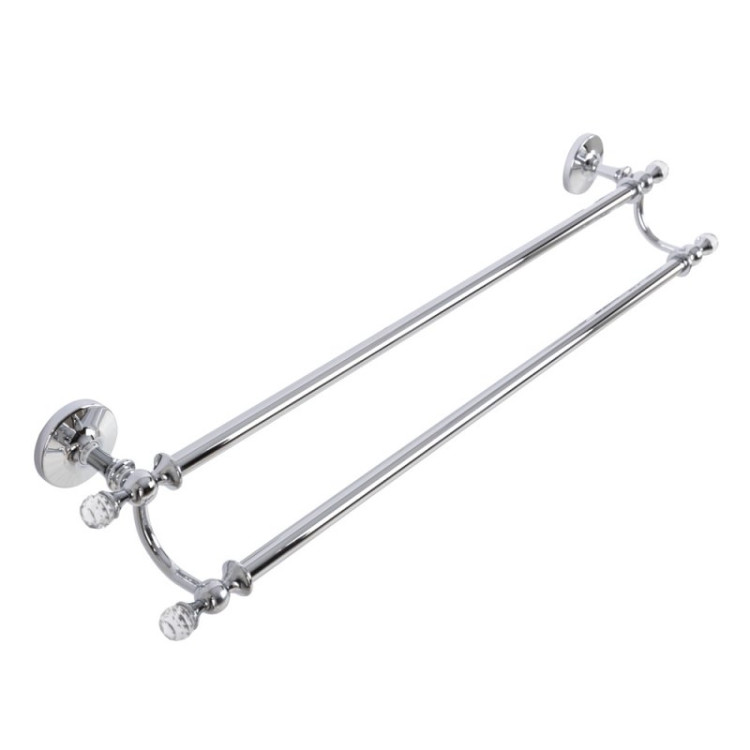 Полотенцедержатель двойной подвесной 65 см ART&MAX AM-E-2648SJ-Br