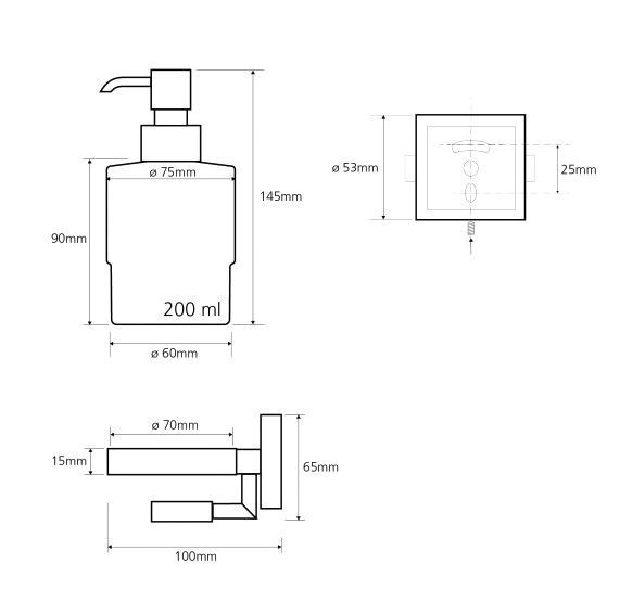 Дозатор Bemeta Beta 132109182
