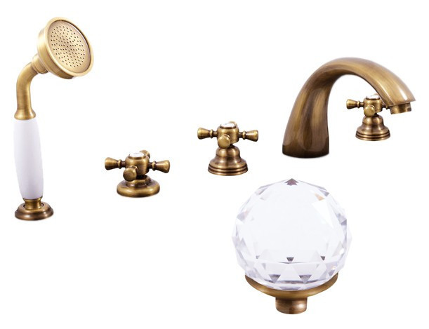 Смеситель на борт ванны Rav Slezak Brilliance169.5P